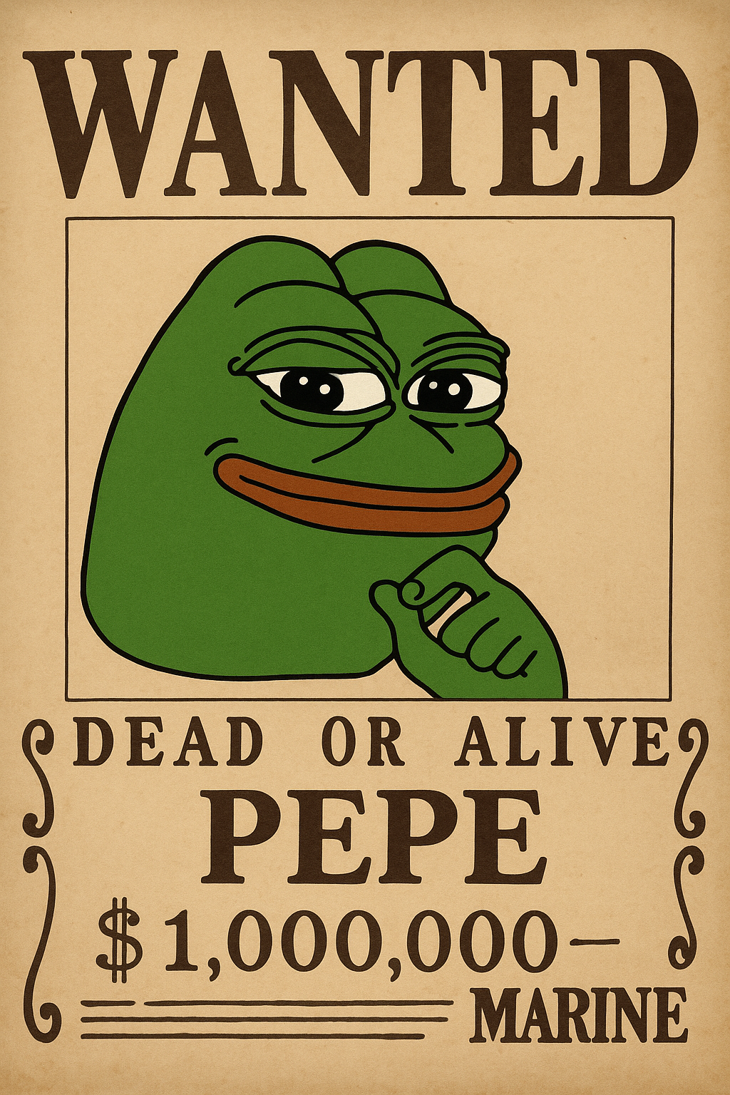 Pepoo Wanted Poster